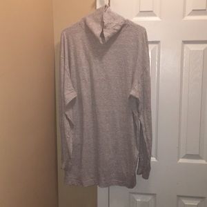 Gray Turtleneck